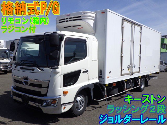 冷凍車 日野 4t ワイド 2KG-FD2ABG 