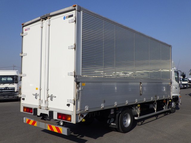 日野 TKG-FD9JLAA アルミウィング 4t ワイド