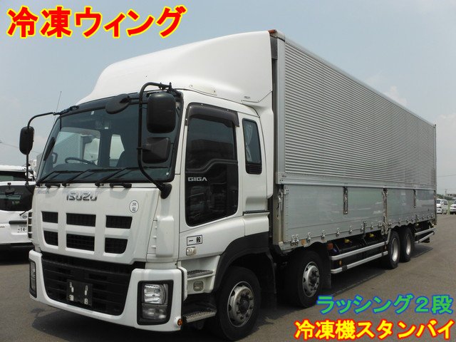 冷凍ウイング イスズ 10t超 QKG-CYJ77A 