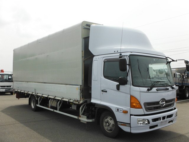 日野 TKG-FD9JPAA ホロウイング 4t ワイド