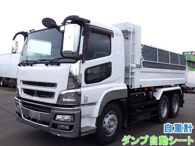 ダンプ 三菱 10t QKG-FV50VX 