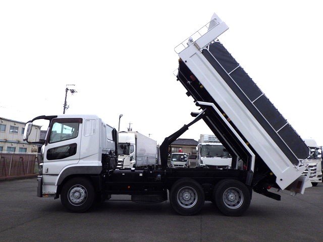 三菱 QKG-FV50VX ダンプ 10t
