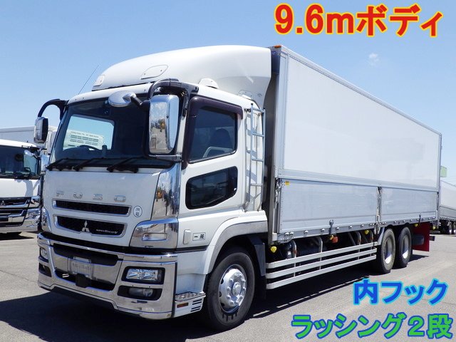 アルミウィング 三菱 10t超 QPG-FU64VZ 