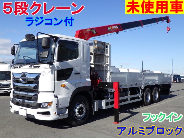 クレーン５段 日野 10t超 2DG-FS1AHE 