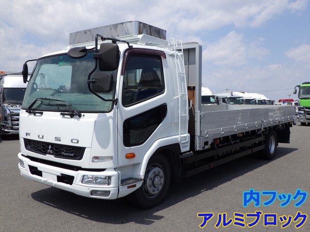 平ボディ 三菱 4t超10t未満 ワイド QKG-FK62FZ 