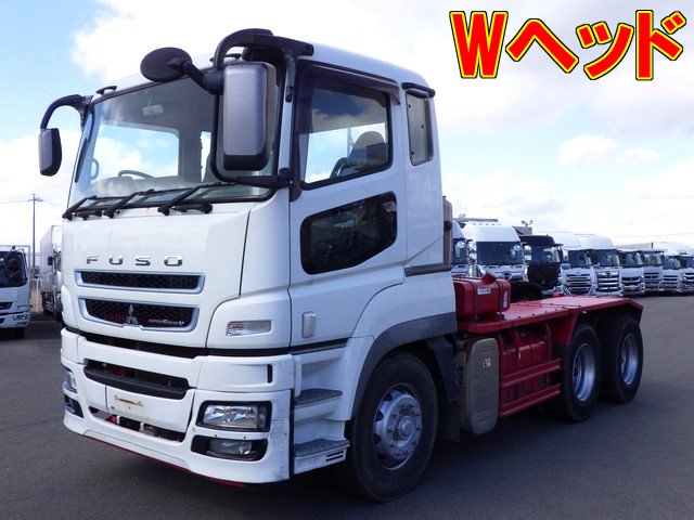 Ｗヘッド 三菱 10t超 QKG-FV60VJR 