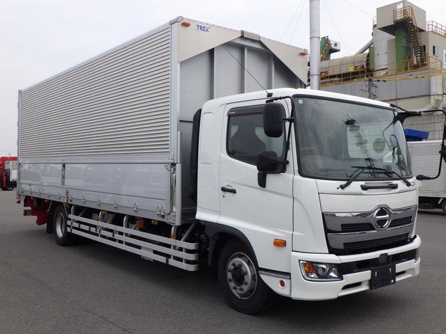 日野 2PG-FE2ABG アルミウィング 4t超10t未満 ワイド