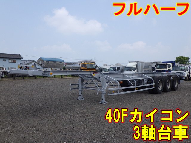 コンテナセミトレーラー フルハーフ 10t超 KFKGG340W 