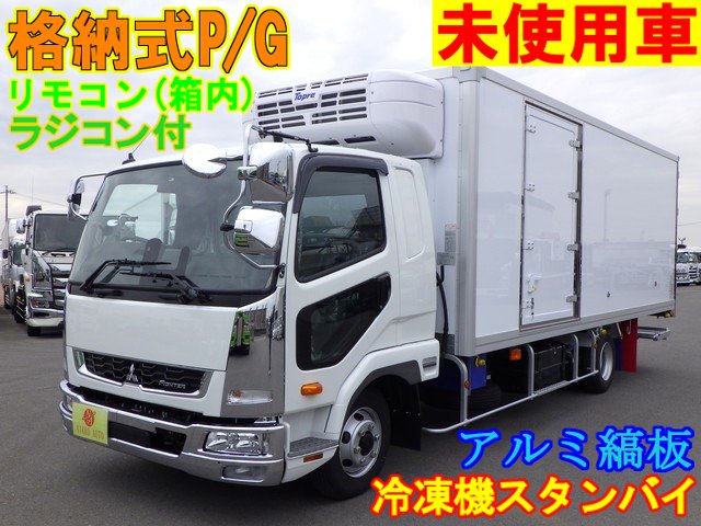冷凍車 三菱 4t ワイド 2KG-FK65F 