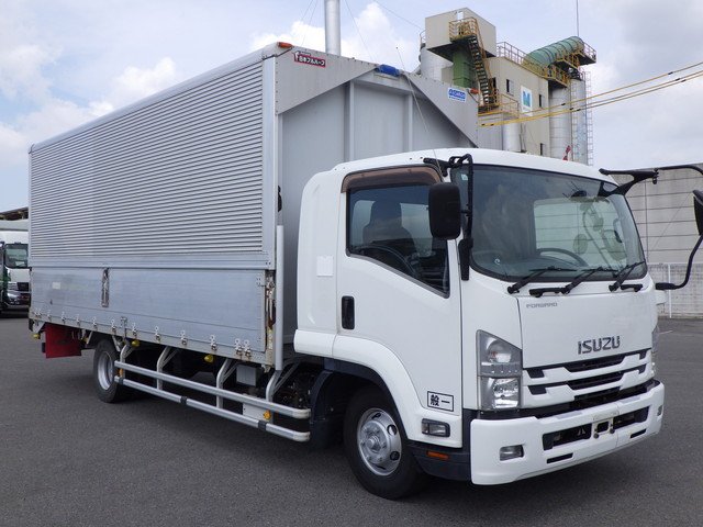 イスズ TKG-FRR90S2 アルミウィング 4t ワイド