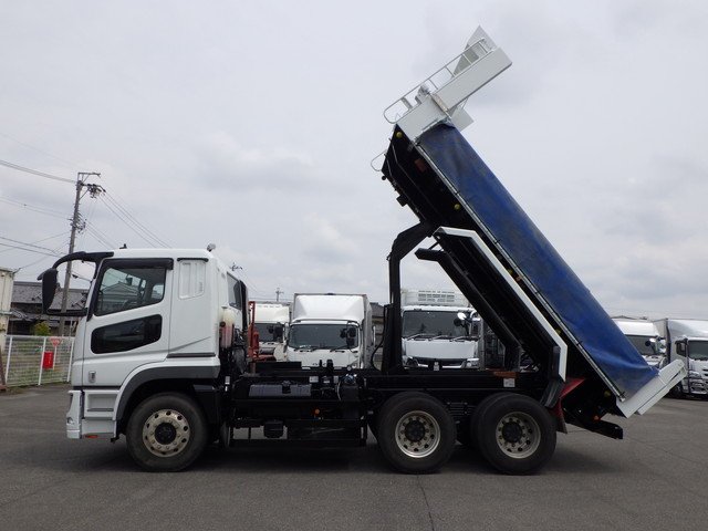 三菱 2PG-FV70HX ダンプ 10t