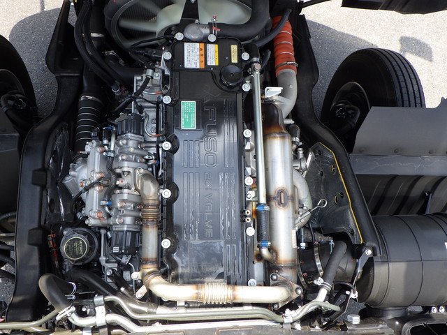 三菱 2KG-FK65F アルミウィング 4t ワイド