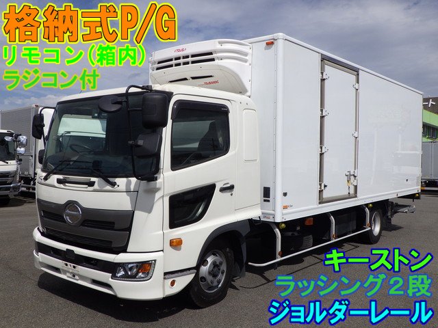 冷凍車 日野 4t ワイド 2KG-FD2ABG 