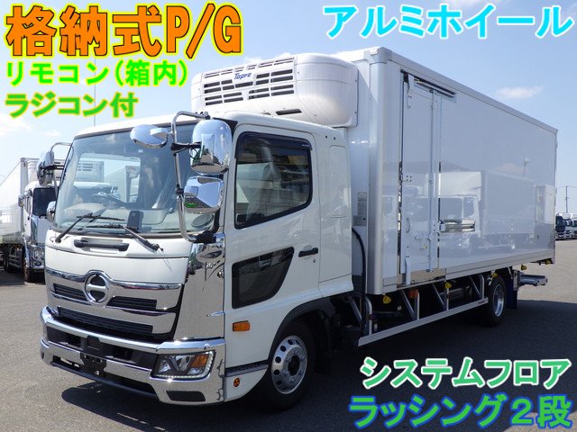 冷凍車 日野 4t ワイド 2KG-FD2ABG 