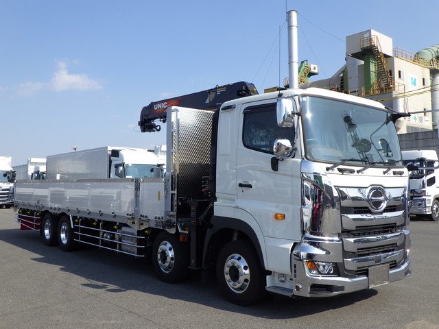 日野 2DG-FW1AHC クレーン４段 10t超