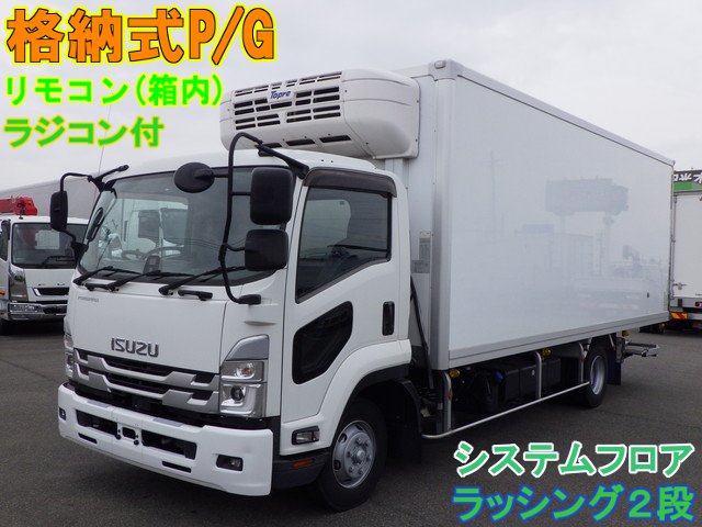 冷凍車 イスズ 4t ワイド 2PG-FRR90T2 